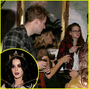 Kristen Stewart: Katy Perry's Birthday Party with Marcus Foster!