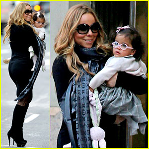 Mariah Carey & Monroe: Tribeca Twosome!