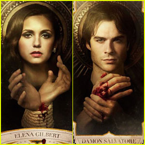 Nina Dobrev & Ian Somerhalder: New 'Vampire Diaries' Posters!