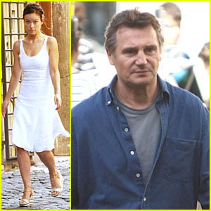 Olivia Wilde: 'The Third Person' Set with Liam Neeson!