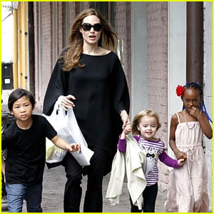 Pax & Zahara Jolie-Pitt Join Mom Angelina Jolie's 'Maleficent'?