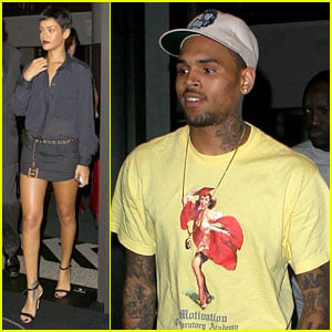 Rihanna & Chris Brown: Gansevoort Hotel Departure