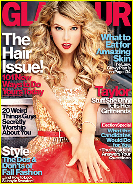 Taylor Swift Covers 'Glamour' November 2012