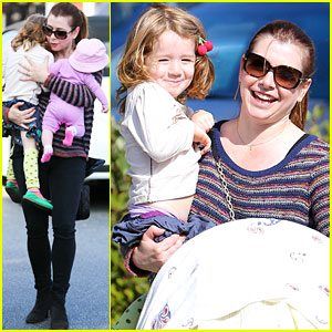 Alyson Hannigan: Girls Day Out with Satyana & Keeva!