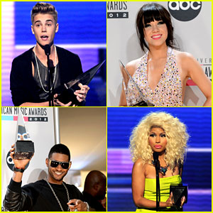 AMAs Winners List 2012 - Find Out Who Won the Big Awards!