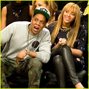 Beyonce & Jay-Z: Nets vs. Knicks Game at Barclays Center!