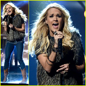 Carrie Underwood - AMAs Rehearsals 2012