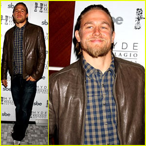 Charlie Hunnam: 'Sons of Anarchy' Party at the Bellagio!
