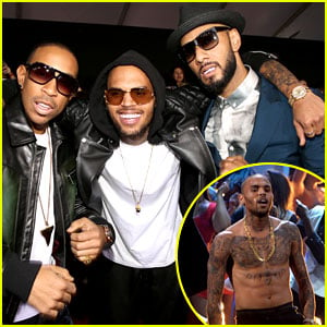 Chris Brown, Ludacris, & Swizz Beatz - AMAs Performance!