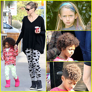 Heidi Klum: Lunch Stop with the Kids!