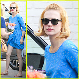 January Jones: Private Party in Bel Air! | January Jones | Celebrity
