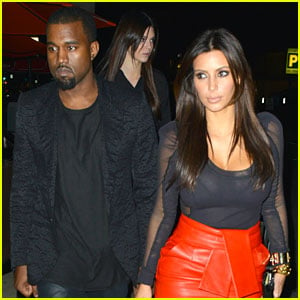 Kim Kardashian & Kanye West: 'X Factor' & Dinner Date!