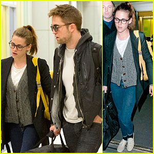 Kristen Stewart & Robert Pattinson: Day After Thanksgiving Traveling!
