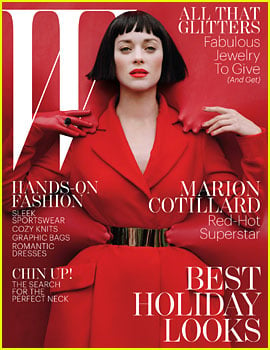 Marion Cotillard Covers 'W' Magazine December 2012