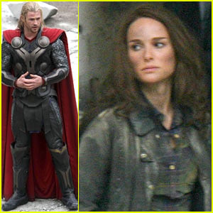 Natalie Portman: 'Thor: The Dark World' Set!