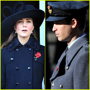 Prince William & Duchess Kate: Remembrance Sunday Ceremony