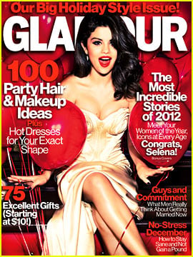 Selena Gomez Covers 'Glamour' December 2012