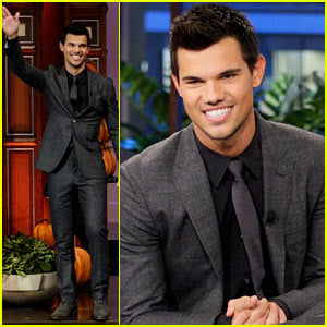 Taylor Lautner: 'Twilight: Breaking Dawn' Promotion on 'The Tonight Show'!
