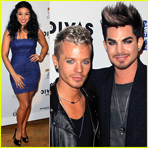 Adam Lambert & Jordin Sparks: VH1 Divas After Party!