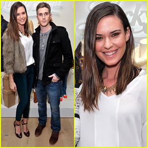 Dave Annable: Lucky Brand Store Opening with Wife Odette!
