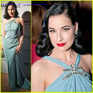 Dita Von Teese: amfAR Inaugural Benefit! | Dita Von Teese | Celebrity