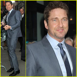 Gerard Butler Promotes 'Playing for Keeps' on 'GMA'!
