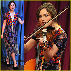 Keira Knightley: Musical Instrument Game with Jimmy Fallon!