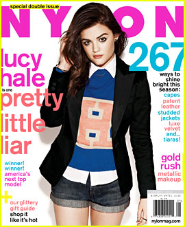 Lucy Hale Covers 'Nylon' December/January Issue