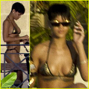 Rihanna: Bikini Babe in Barbados!