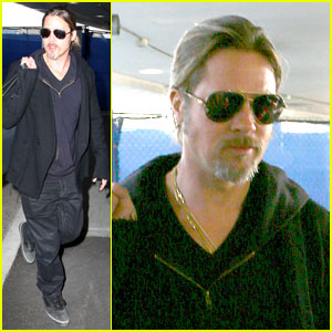 Brad Pitt: Los Angeles Arrival!