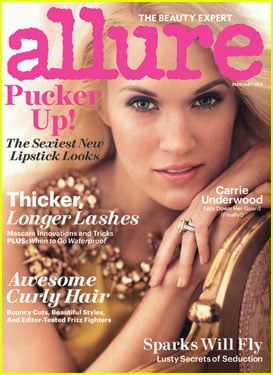 Carrie Underwood Covers 'Allure' Magazine February 2013
