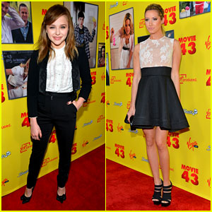 Chloe Moretz & Ashley Tisdale: 'Movie 43' Premiere!