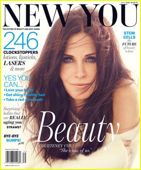 Courteney Cox Covers 'New You' Magazine Winter 2013