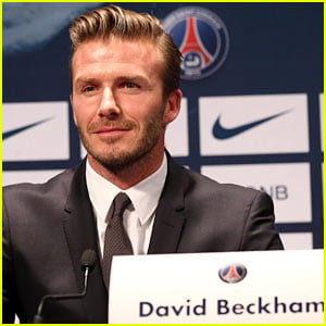 David Beckham Joins Paris Saint-Germain Soccer Team!