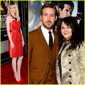 Emma Stone & Ryan Gosling: 'Gangster Squad' Premiere!
