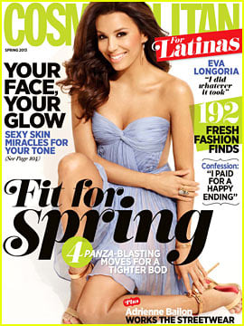 Eva Longoria Covers 'Cosmopolitan for Latinas' Spring 2013