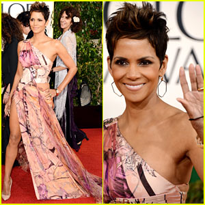 Halle Berry – Golden Globes 2013 Red Carpet