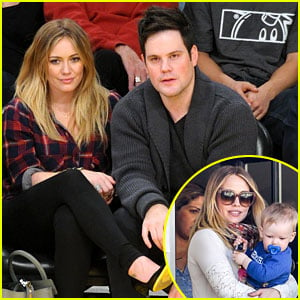 Hilary Duff & Mike Comrie: Lakers Lovers!