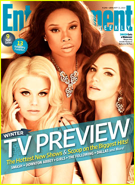 Jennifer Hudson & 'Smash' Ladies Cover 'Entertainment Weekly'