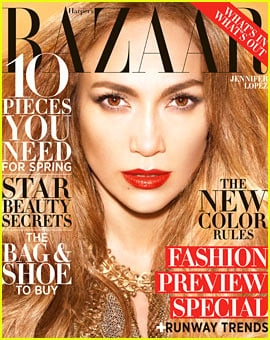 Jennifer Lopez Covers 'Harper's Bazaar' February 2013