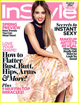 Jessica Alba Covers 'InStyle' February 2013