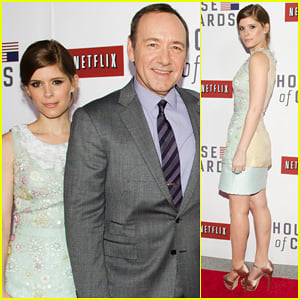 Kate Mara: 'House Of Cards' Screening with Kevin Spacey!