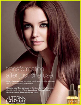 Katie Holmes: Alterna Haircare's Newest Face!