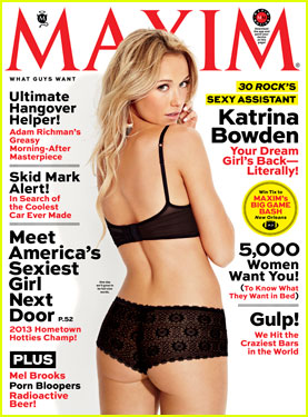 Katrina Bowden Covers 'Maxim' January/February 2013