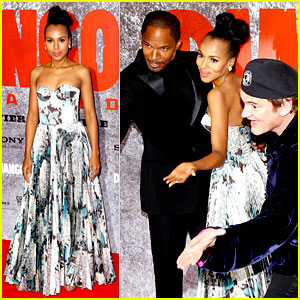 Kerry Washington & Jamie Foxx: ‘Django Unchained’ Paris Premiere