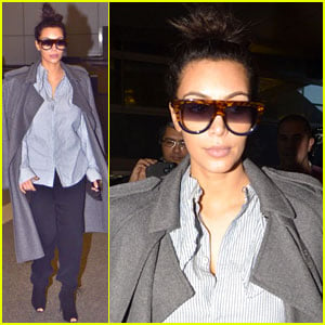 Kim Kardashian: Back From Paris!