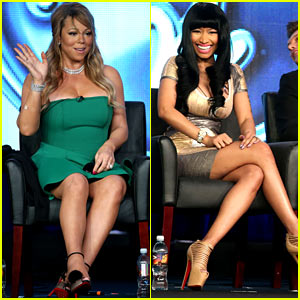Mariah Carey & Nicki Minaj: 'American Idol' TCA Panel!