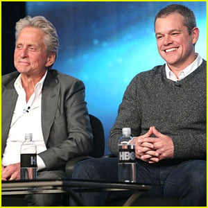 Matt Damon & Michael Douglas: 'Behind the Candlebra' TCA Panel!