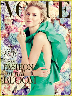 Naomi Watts Covers 'Vogue Australia' February 2013
