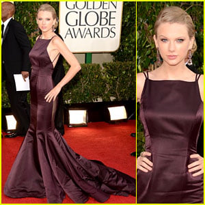 Taylor Swift - Golden Globes 2013 Red Carpet